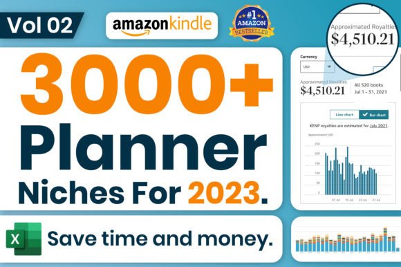 Download 3000+ Planner Niches 2023 for Amazon KDP - Premium Resources