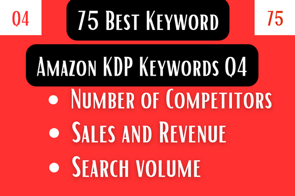 Download Amazon KDP Keywords Q4 - Premium Resources