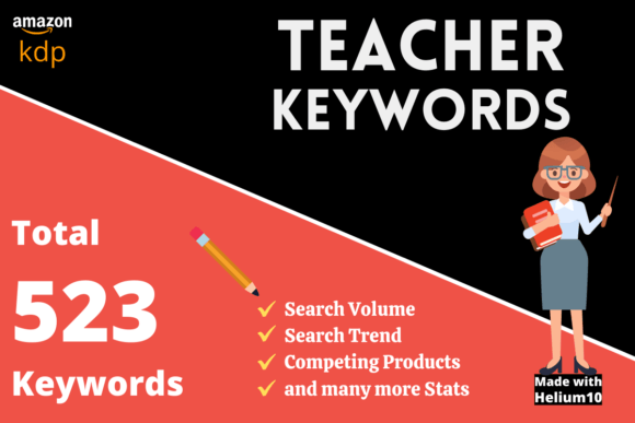 Download Teacher Keyword List for Amazon Kdp - Premium Resources