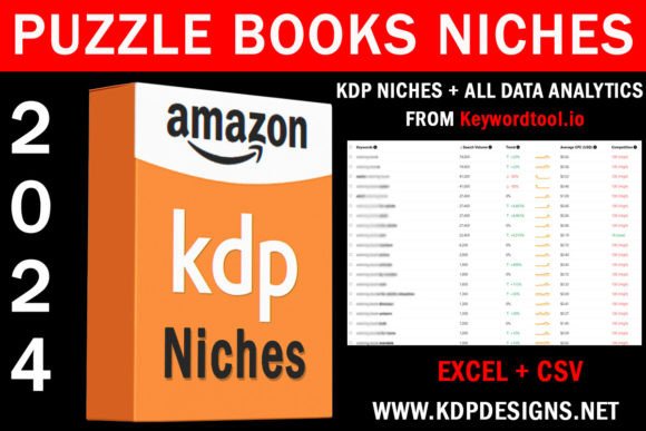 Download Amazon KDP Puzzle Book Niches 2024 - Premium Bundle