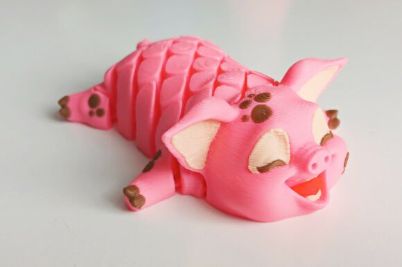 Download 🐷Articulated Pig Cute Flexible 3D Print - Flexible Collection