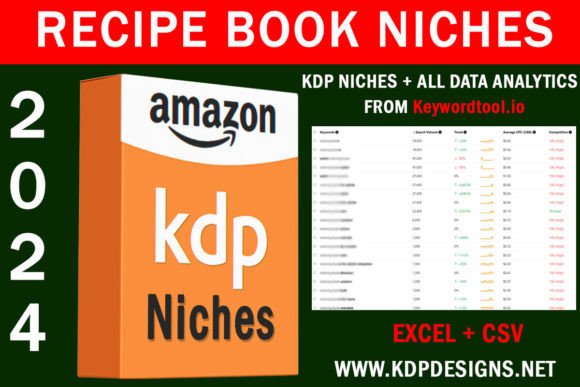 Download Amazon KDP Recipe Book Niches 2024 - Premium Bundle